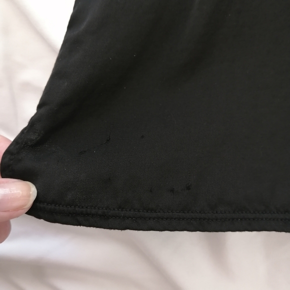 Nation LTD Satin Viscose V-neck Tee Large *Flaw - Picture 12 of 16